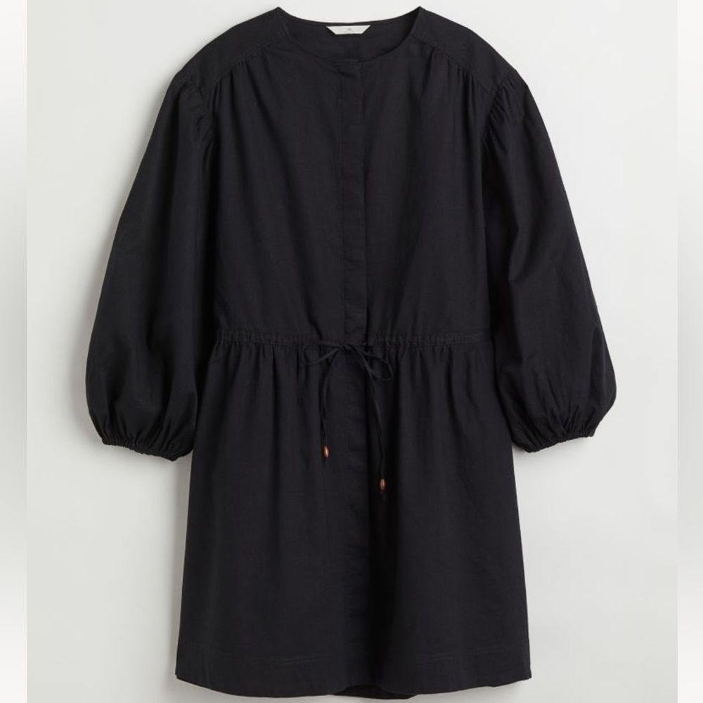 H&M Linen & cotton blend dress